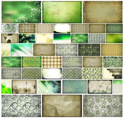 Creative Collection: Green and Beige Color Combo