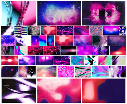 Exploring the Vibrant World of Pink and Blue: A Creative Collection