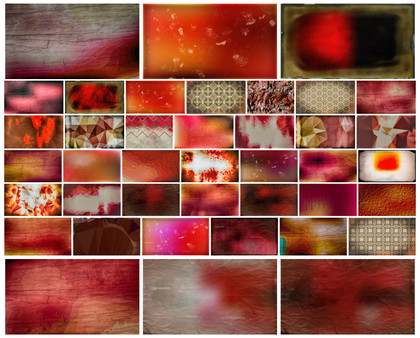 Captivating Collection: Red and Brown Color Combo Creative Designs and Backgrounds