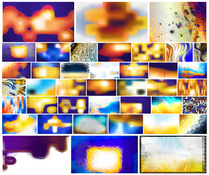 Harmony in Hues: 40 Free High-Resolution Blue Orange and White Abstract Texture Backgrounds