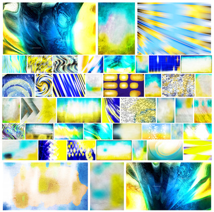 Discover the Mesmerizing Beauty of Blue Yellow and White: A Creative Collection