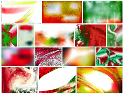 A Creative Collection: Red Green and White Color Combo Designs