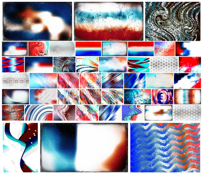 Vibrant Creations: A Collection of Red White and Blue Design Inspirations