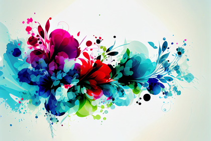 Colorful Flower Background Image