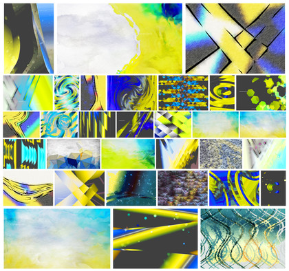 Discover the Mesmerizing World of Yellow Grey and Blue: A Creative Collection