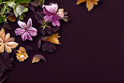 Flower Card Background