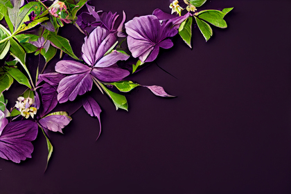 Flower Card Background Image