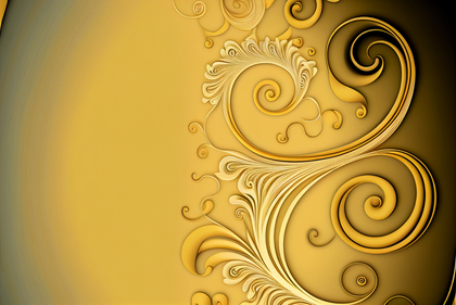 Gold Flower Background