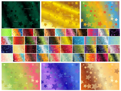 Explore the Beautiful Universe of the Gradient Star Background Vector