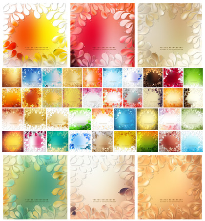 Enthralling Discovery: The Arc Drops Background Vector Collection