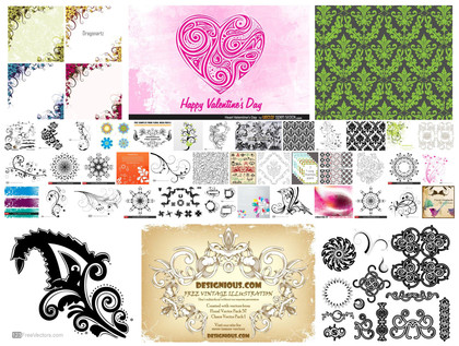 Exquisite Floral Vector Collection