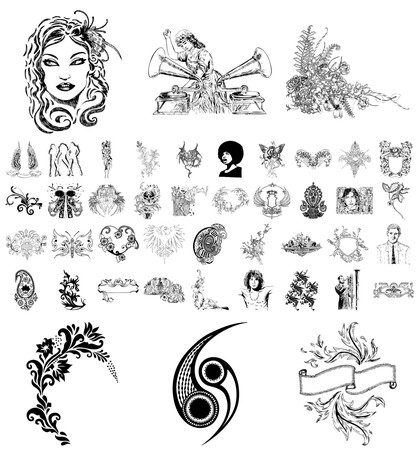 Unleashing Creativity with Hand Drawn Vector Collections