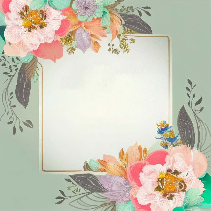 Free Flower Wedding Invitation Card Template Free Flower Wedding Invitation Card Template