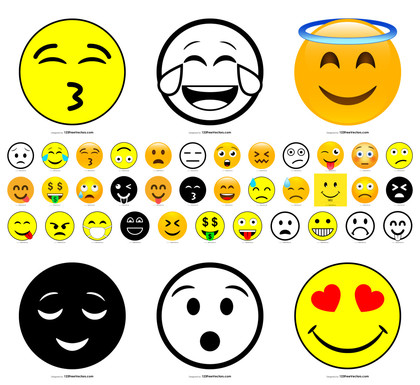 A Detailed Showcase of Face Emoji Vectors