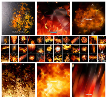 Exquisite Collection of Fire effect Vector Designs: Overflowing with Love and Geometry