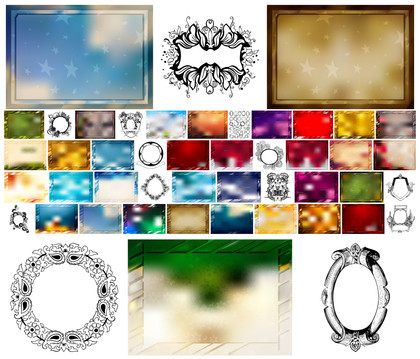 Framing Your Imagination: Explore 48 Frame Designs in Vector