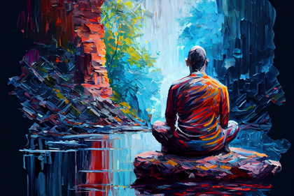 Meditate Painting