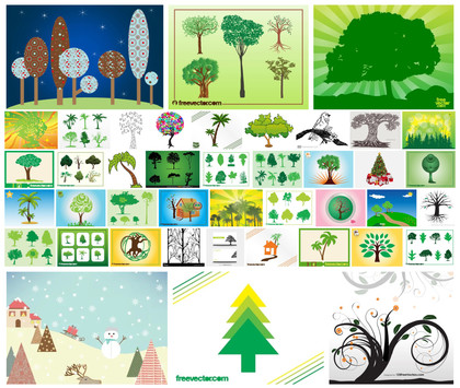 Unleashing Creativity with Our 40+ Vector Tree Designs Collection