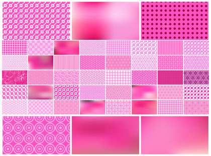 Dazzling Array of Rose Pink Background Vector Designs