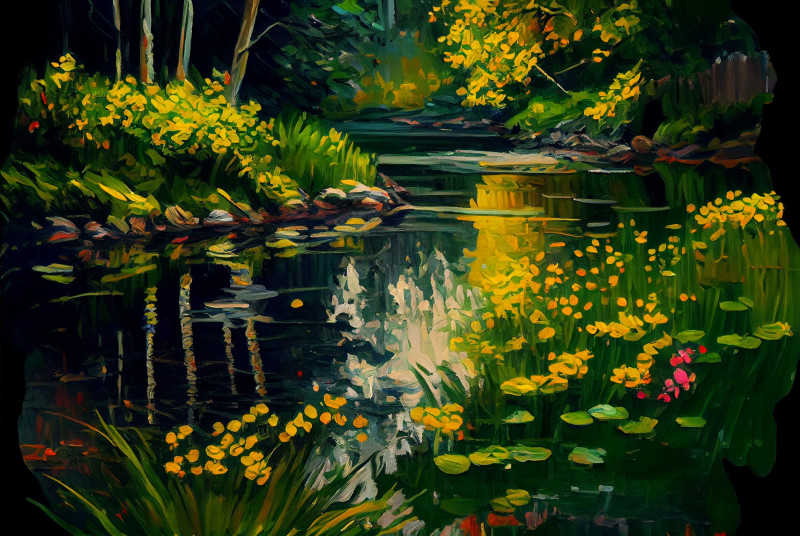 Nature Impasto Painting