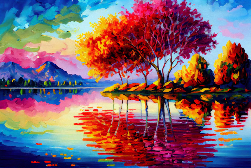 Nature Painting Image