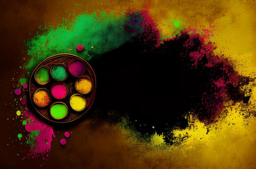 Happy Holi Background