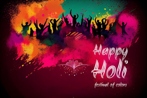 Happy Holi Background