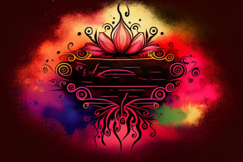Holi Festival Background
