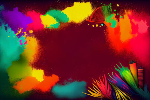 Holi Festival Background Image
