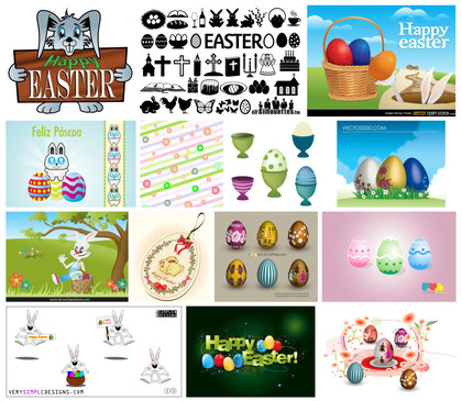Exquisite Easter Vector Art Collection: Springing Joy and Beauty