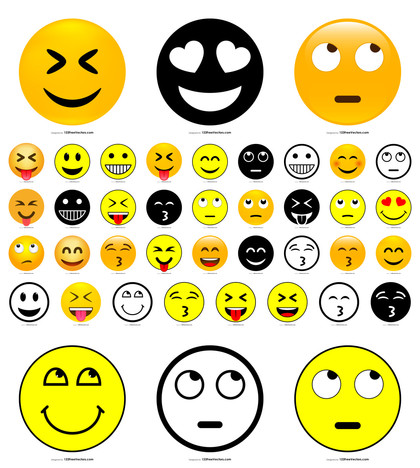 Expressive Eyes Emoji Vectors: A Depth of Emotion in Every Design