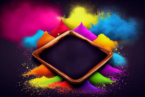 Happy Holi Background Image
