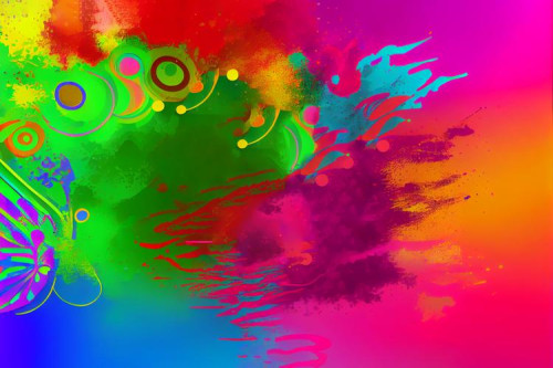 Happy Holi Background