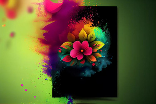 Happy Holi Background