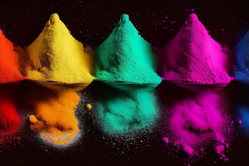 Holi Color Powder Image