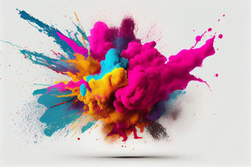 Color Powder Splash Image