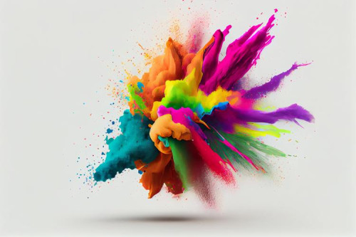 Holi Colour Splash Image