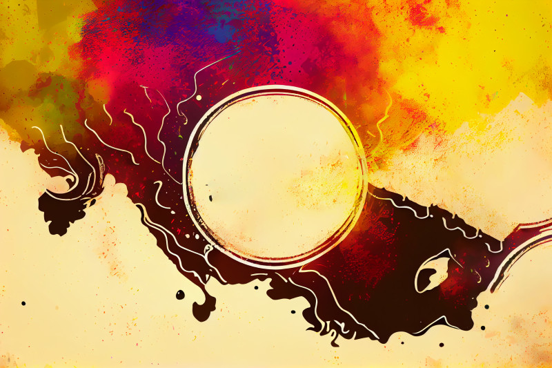 Holi Banner Background Image
