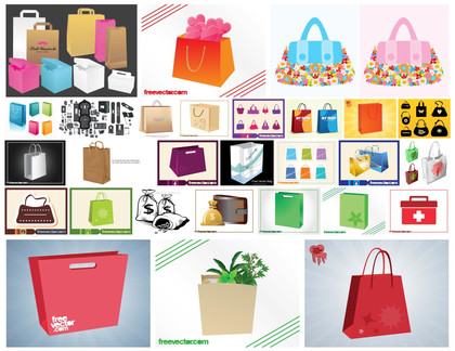 Unleash Your Creativity with our 28 Complimentary Bag Vector Collections