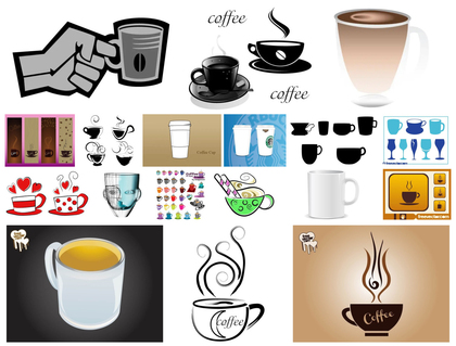 Coffee Delights: A Diverse Collection of Cup Vectors