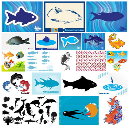 Mesmerizing Fish Vector Collection