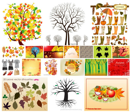 Autumns Signature Vector Illustrations Unveiled!