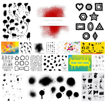 Exploring the Spray Vector: A Template Collection with a Twist