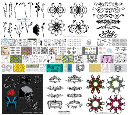 Adorn Your World: A Creative Collection of 40+ Versatile Decorations Vector