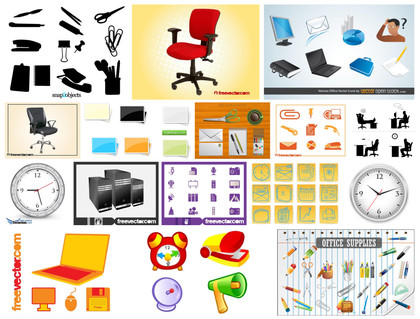 Spruce up your Workspace: A Spectrum of Office Vector Designs