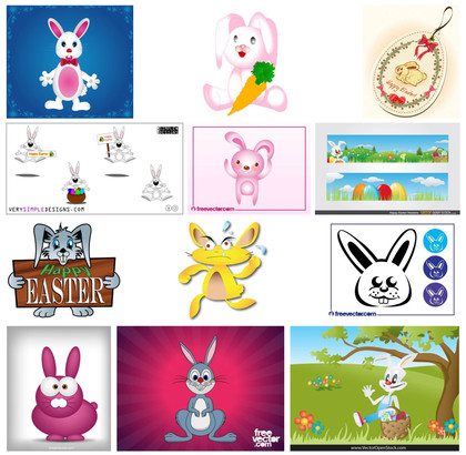 Unleash Creativity with the Versatile Bunny Vector Collection
