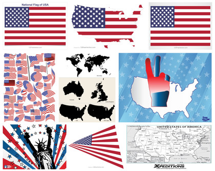 Unleashing Creativity with USA Vector Collection
