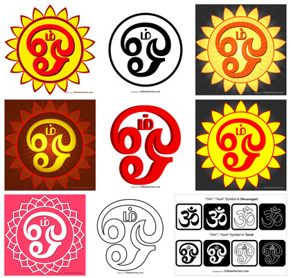 Unveiling the Mystique of Tamil Om Symbols: A Unique Vector Collection