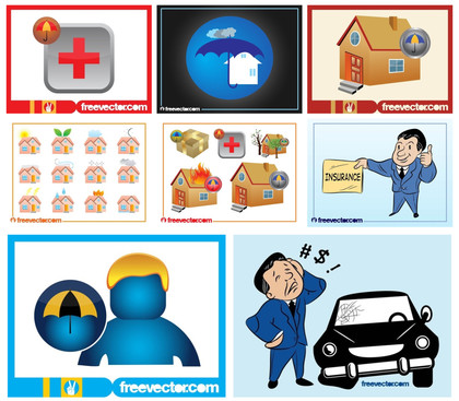 Insurance Vector Art Collection: Enriching Your World of Designs