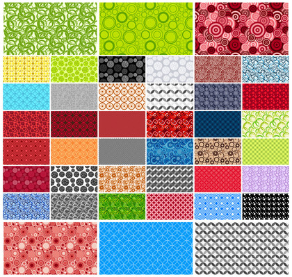 Exploring the Artistry of Circle Pattern Background Vector Designs
